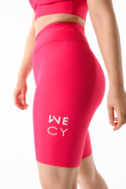 Nimbus High Waist Shorts - Cirrus Pink
