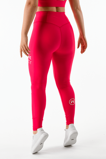 Nimbus High Waist Tights - Cirrus Pink