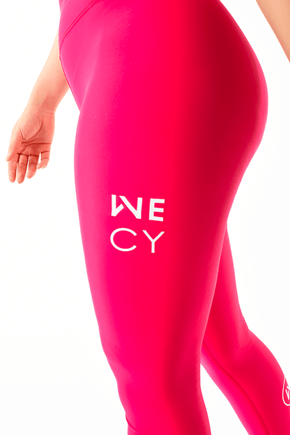 Nimbus High Waist Tights - Cirrus Pink