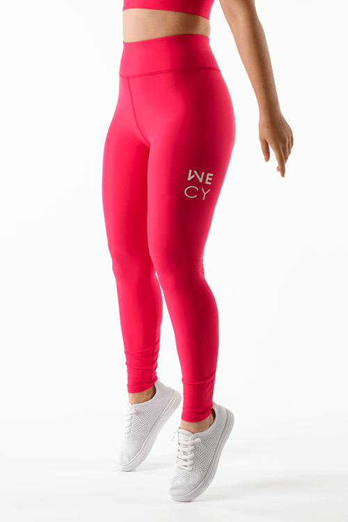 Nimbus High Waist Tights - Cirrus Pink