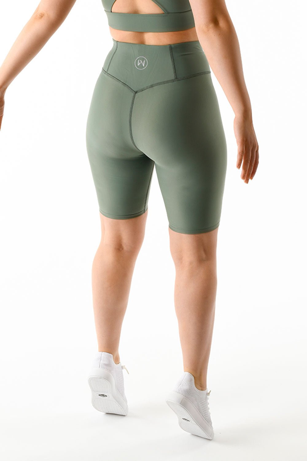 Nimbus High Waist Shorts - Minty Lt Green