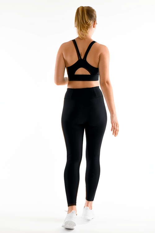 Nimbus High Waist Tights - Noir Black