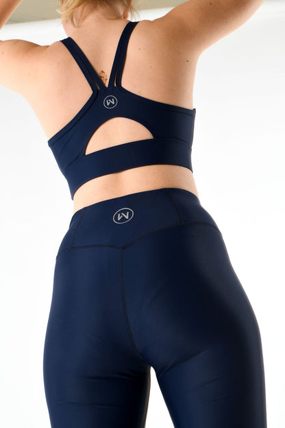 Nimbus High Waist Shorts - Ocean Breeze Navy